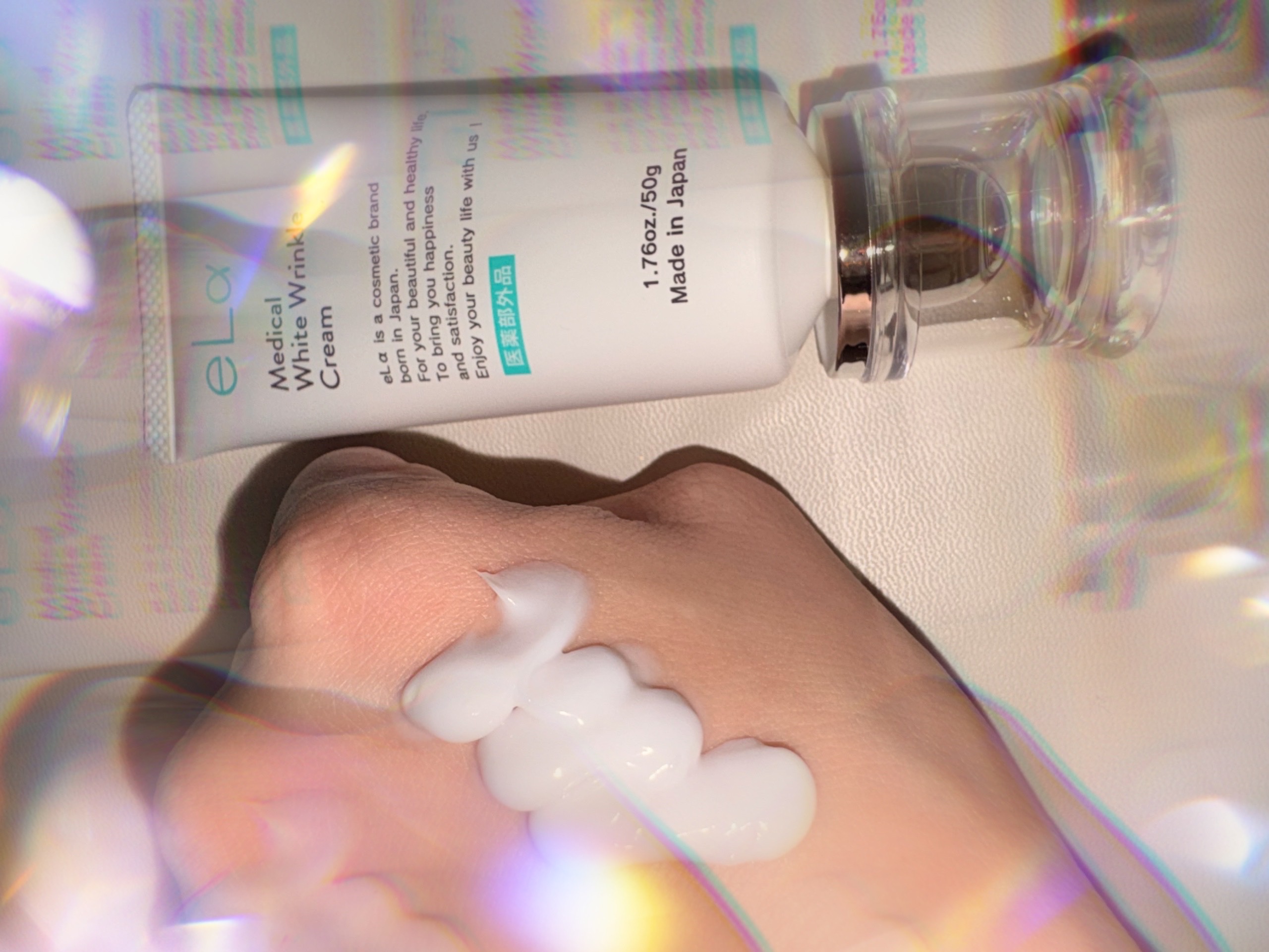 Medical White Wrinkle Cream/eLα/フェイスクリームを使ったクチコミ（1枚目）