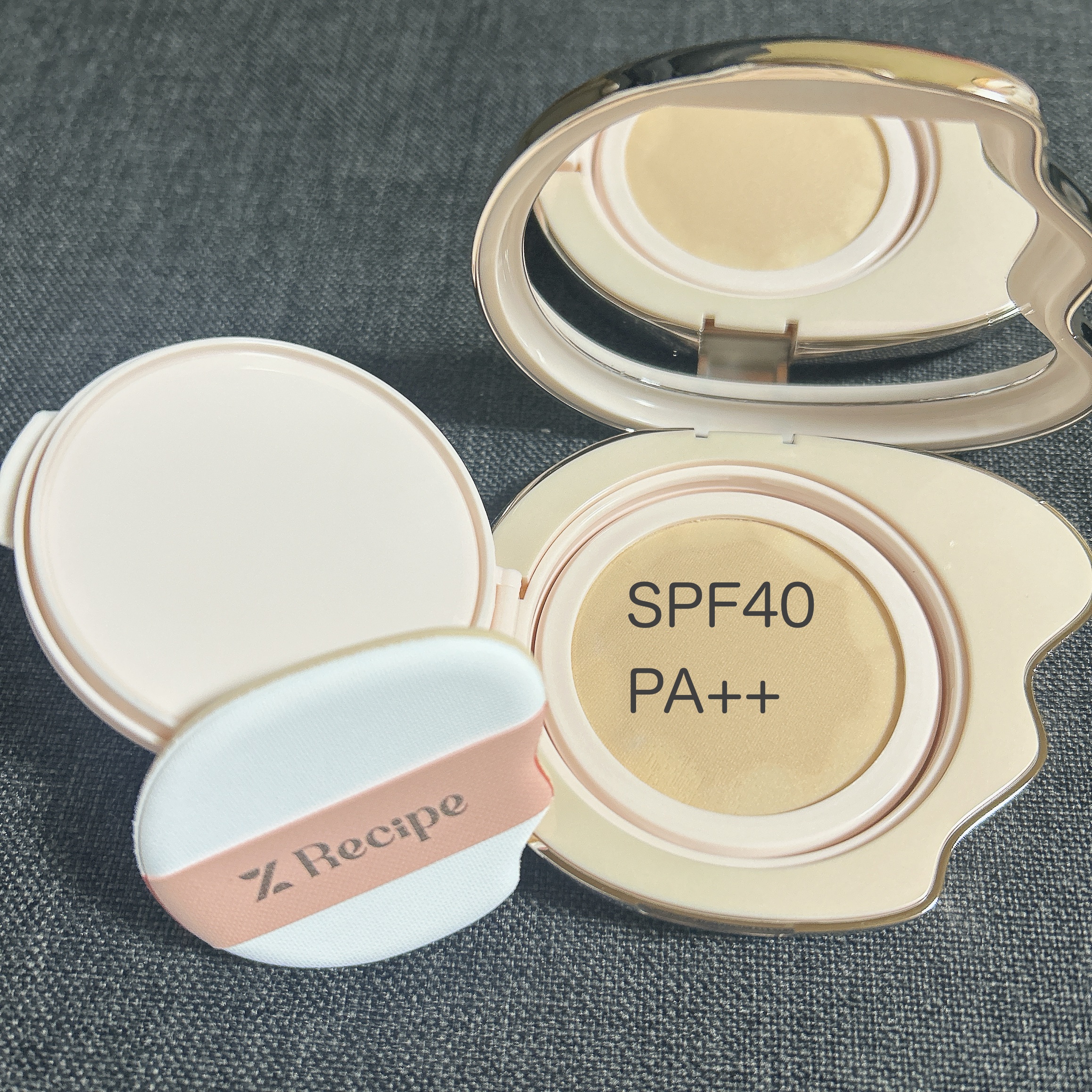 Xファイン サテンウェア メッシュクッション/%Recipe/クッションファンデーションを使ったクチコミ（2枚目）