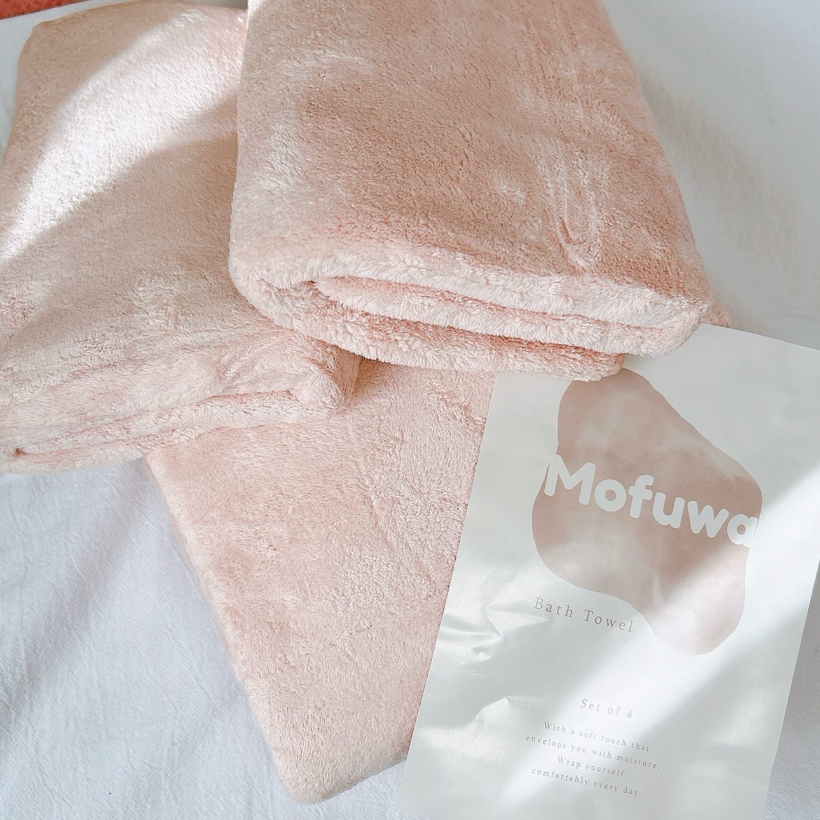 mofuwa Mofuwaバスタオルのクチコミ「ヒアルロン酸配合🫧吸水力抜群◎ふわふわバスタオル🧺
⁡
◾️Mofuwa
バスタオル
🎨ベビー.....」（2枚目）