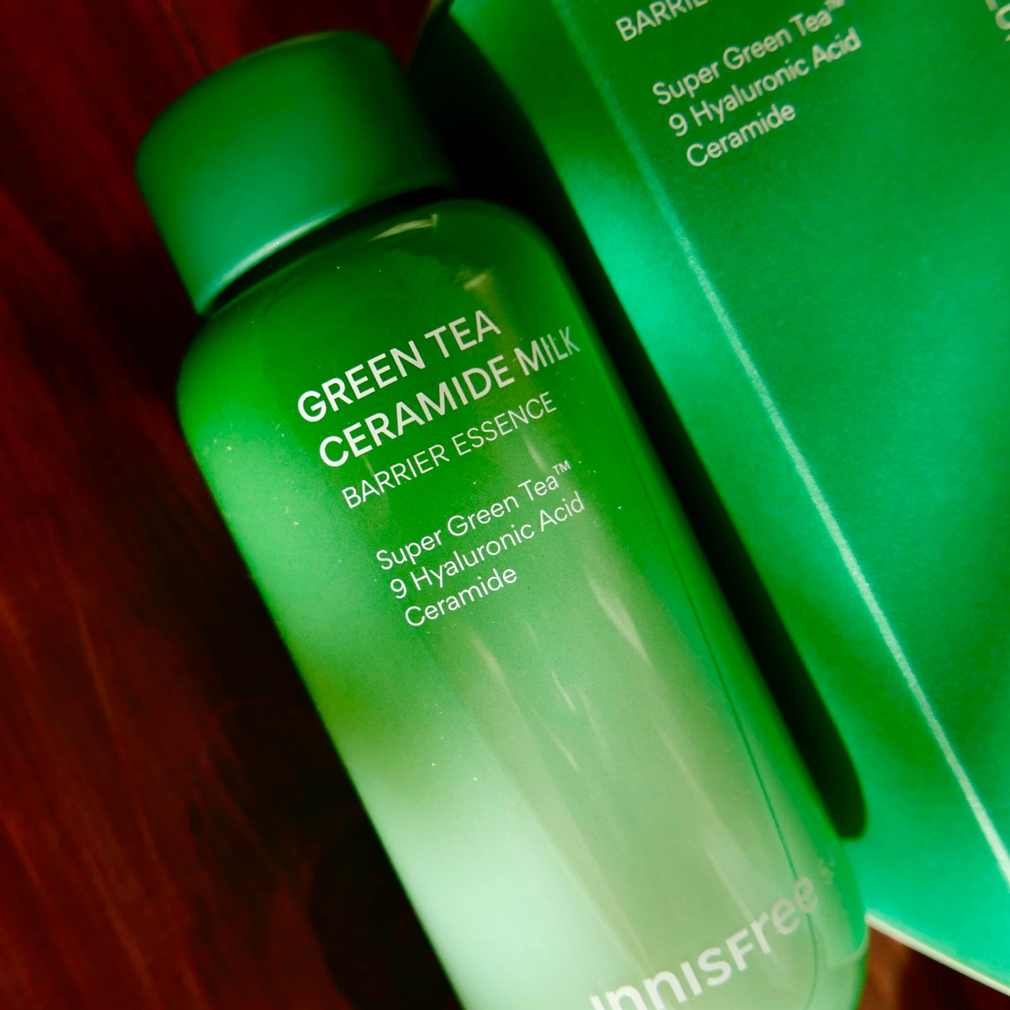 グリーンティー セラミド ミルク エッセンストナー/innisfree/化粧水を使ったクチコミ(1枚目)