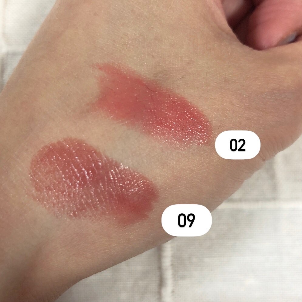 ヘルシーグロウバームスティック/wakemake/口紅を使ったクチコミ（2枚目）