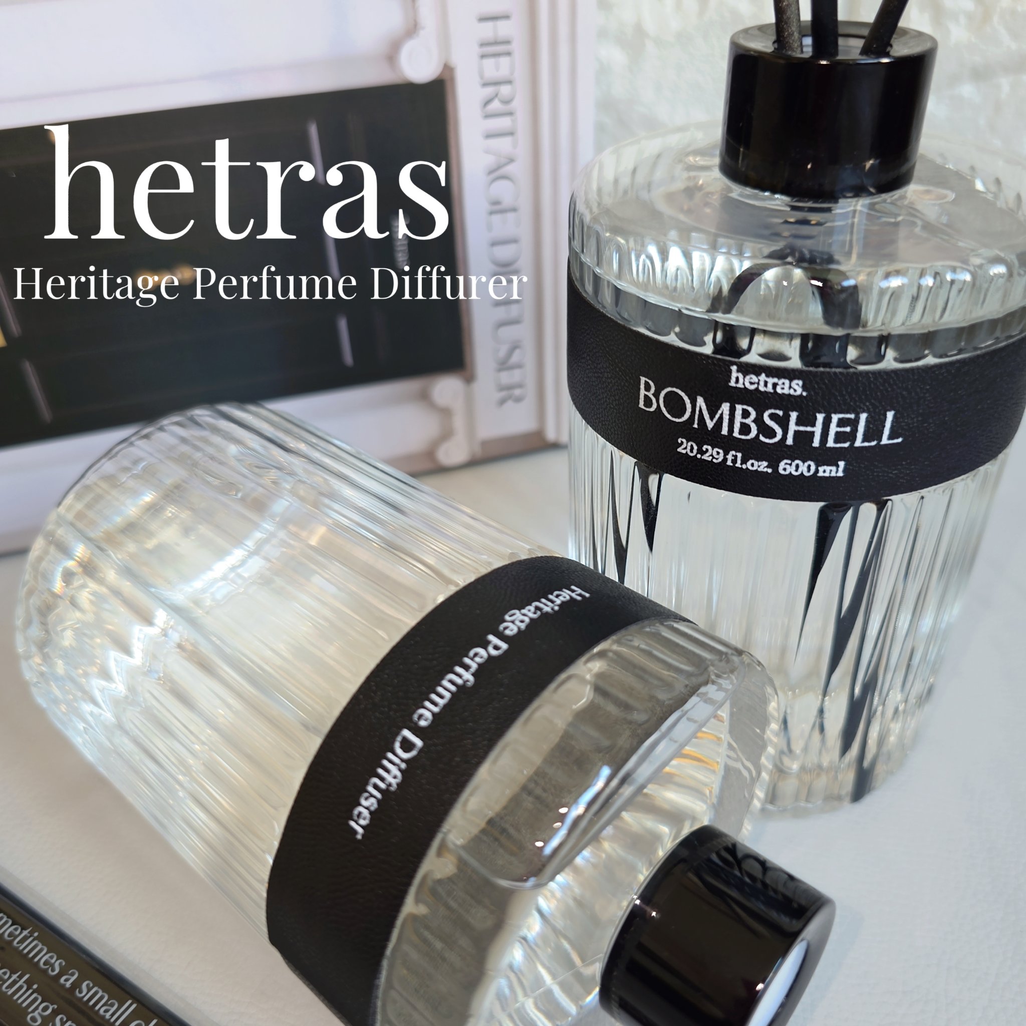 ヘリテージディフューザー/hetras/ルームフレグランスを使ったクチコミ（1枚目）