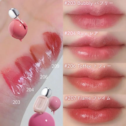 デュー ドロップ ティント/Coralhaze/リップティントを使ったクチコミ(2枚目)