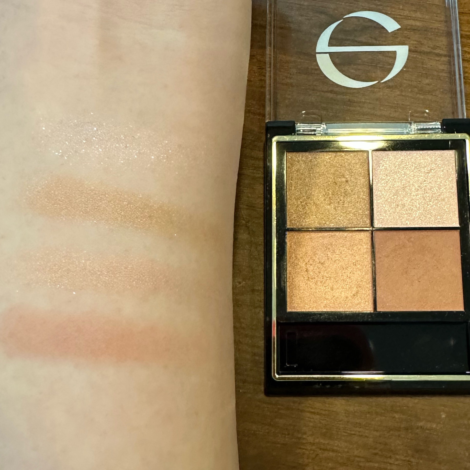 リアルクローズシャドウ/excel/アイシャドウパレットを使ったクチコミ（3枚目）