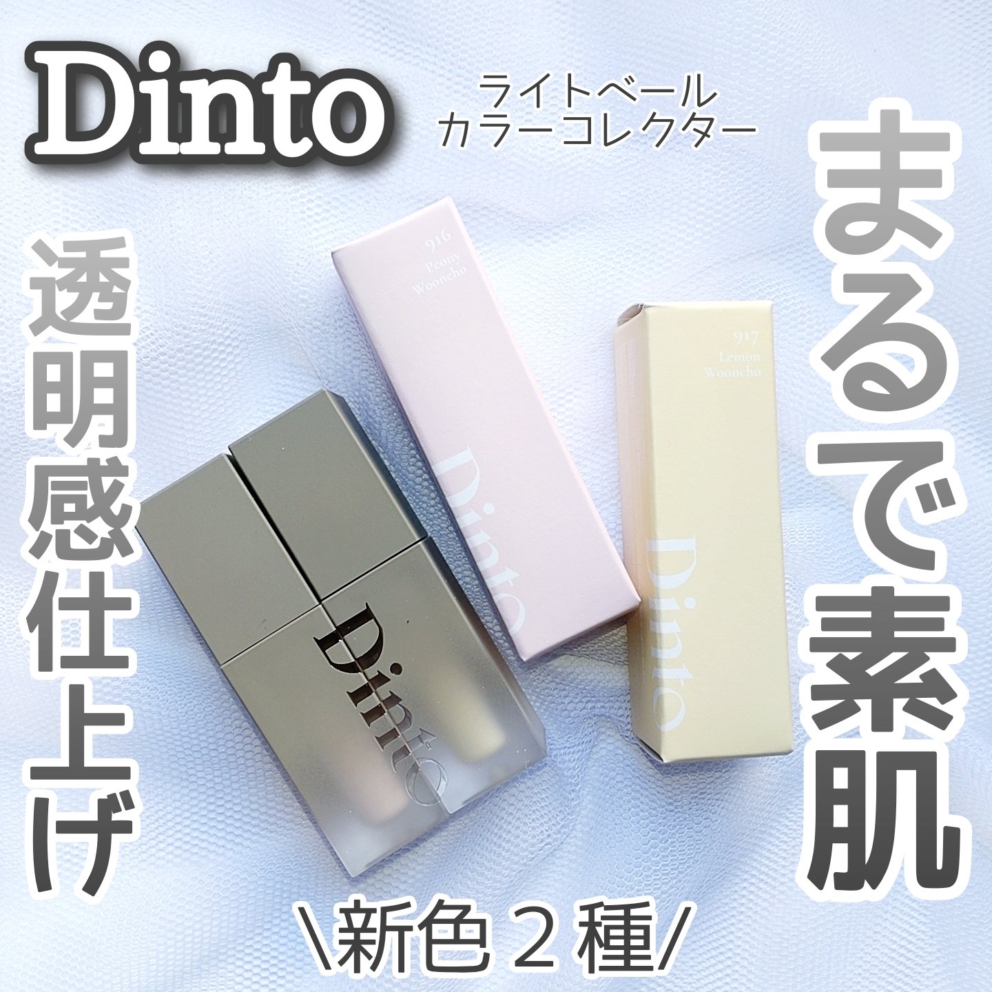 ライトベールカラーコレクター/Dinto/リキッドコンシーラーを使ったクチコミ（1枚目）