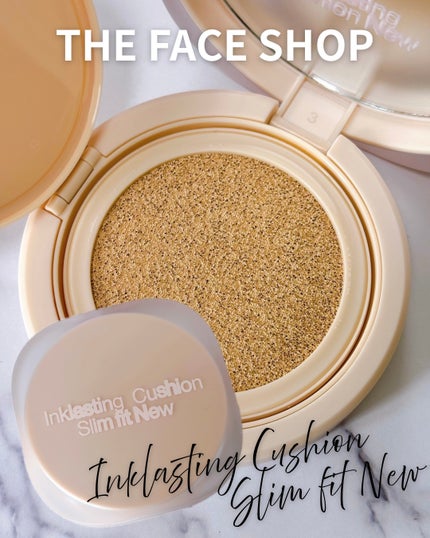 インクラスティングクッションファンデーション/THE FACE SHOP/クッションファンデーションを使ったクチコミ(1枚目)