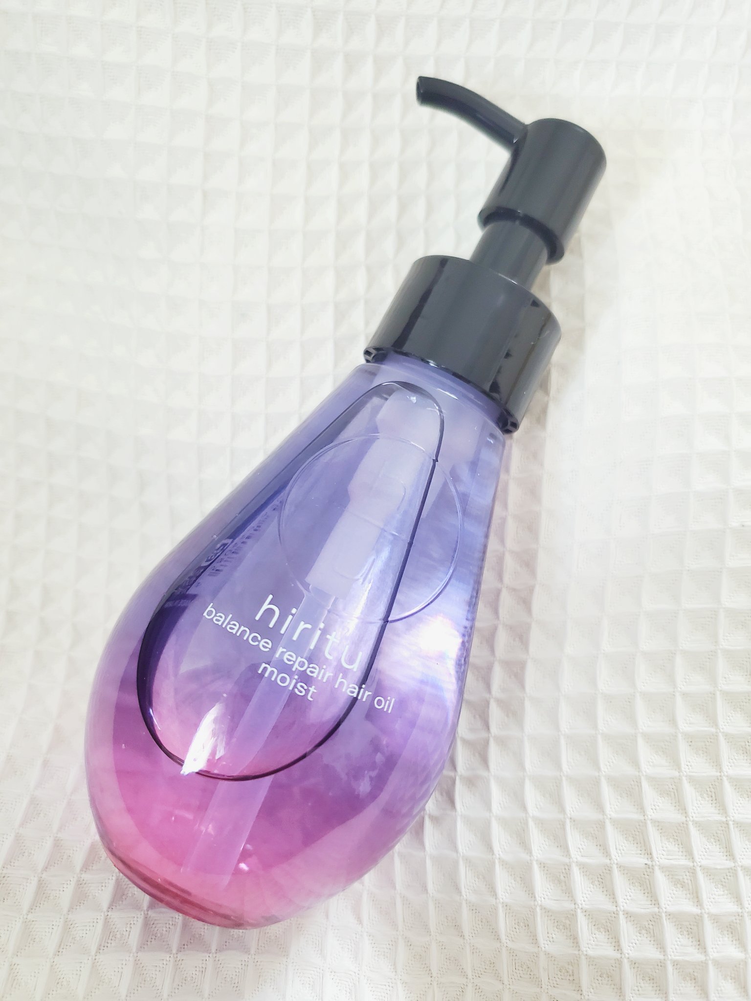 バランスリペアヘアオイル モイスト/hiritu/ヘアオイルを使ったクチコミ（1枚目）