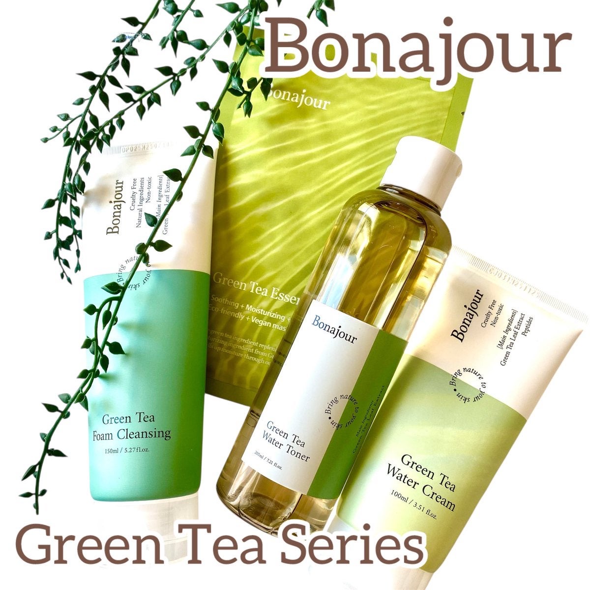 グリーンティーウォータートナー/Bonajour/化粧水を使ったクチコミ（1枚目）