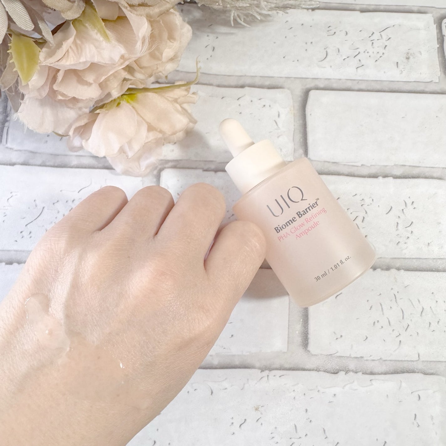 バイオームバリアPHAグローリファイニングアンプル/UIQ/美容液を使ったクチコミ(4枚目)