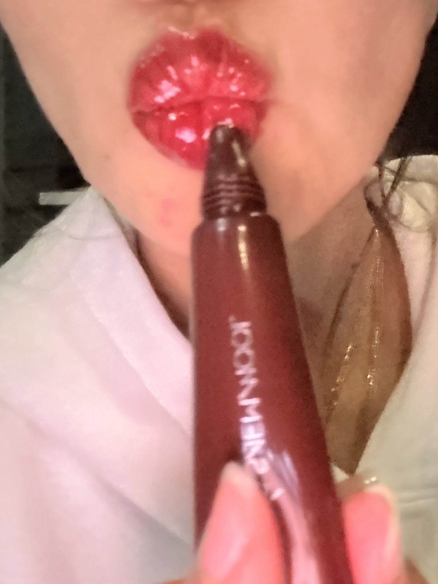 リッププレッションメタルセラムグロス/JUNG SAEM MOOL/リップグロスを使ったクチコミ(3枚目)