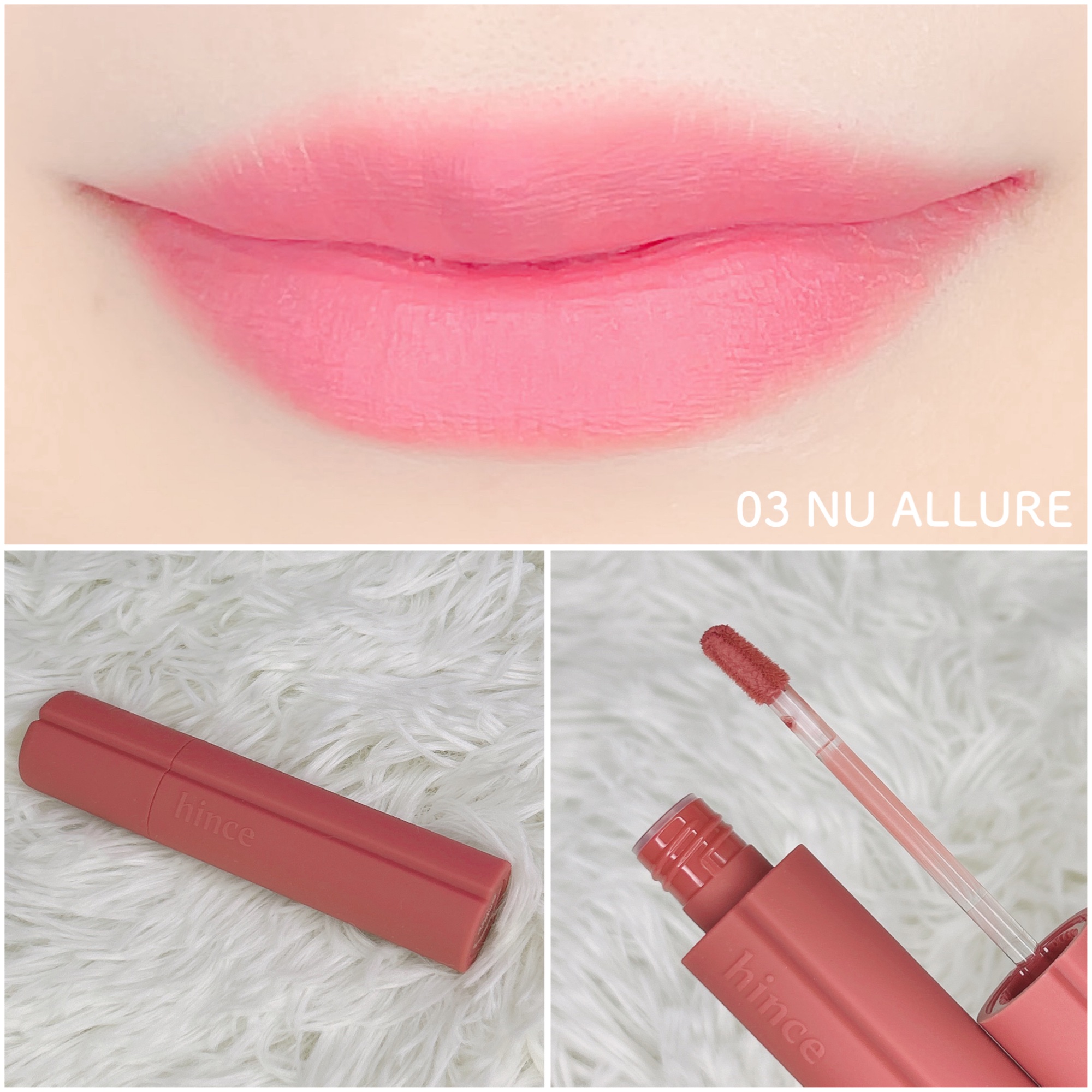 ニュー・ブラーティント/hince/リップティントを使ったクチコミ（2枚目）