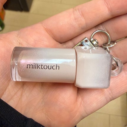 デューステインシアーオーロラグロス/Milk Touch/リップグロスを使ったクチコミ(1枚目)