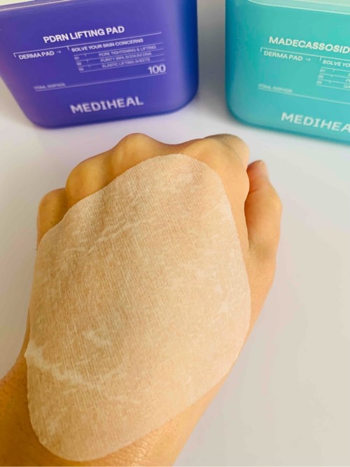 PDRN リフティングパッド/MEDIHEAL/トナーパッドを使ったクチコミ（3枚目）