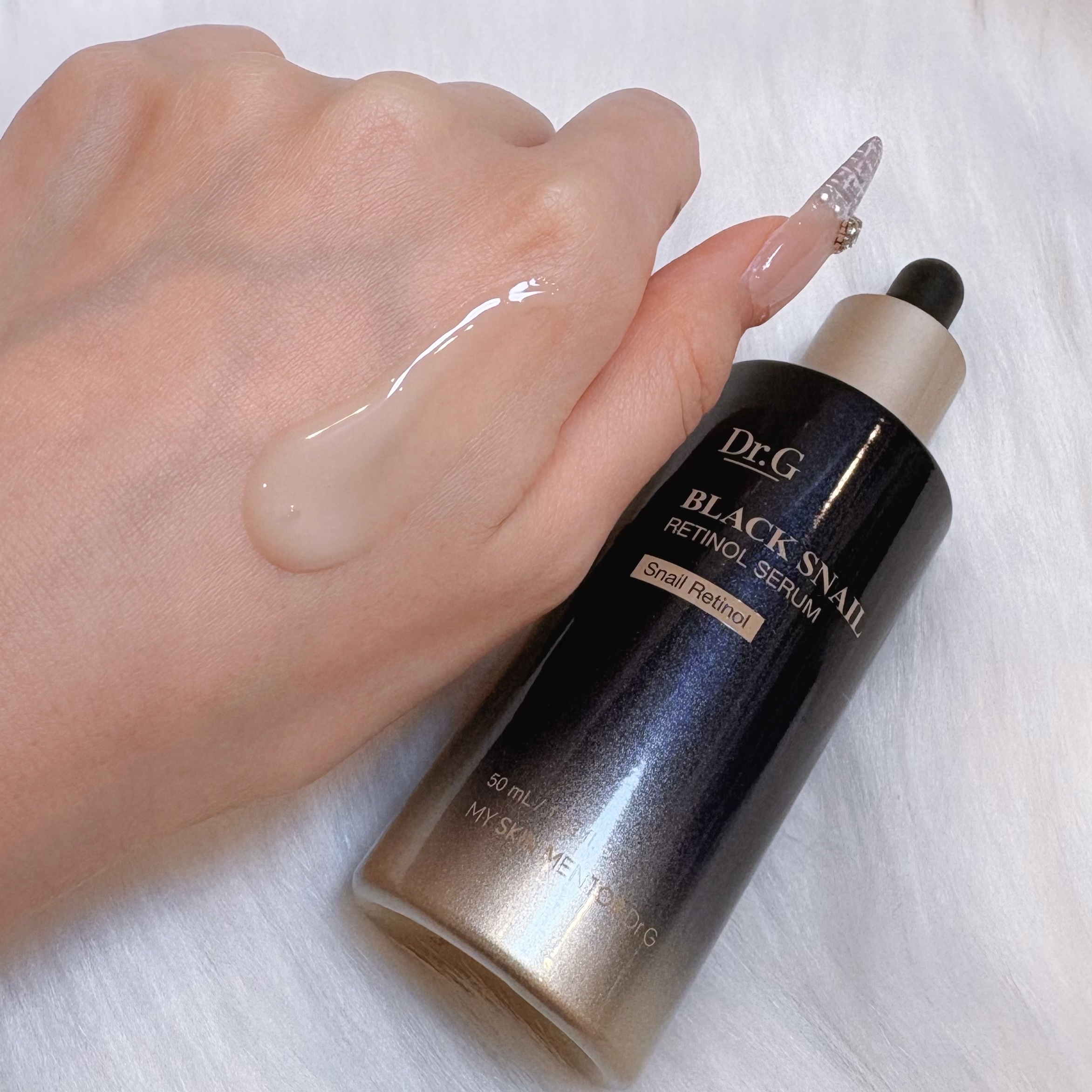 ブラックスネイル クリーム/Dr.G/フェイスクリームを使ったクチコミ（2枚目）