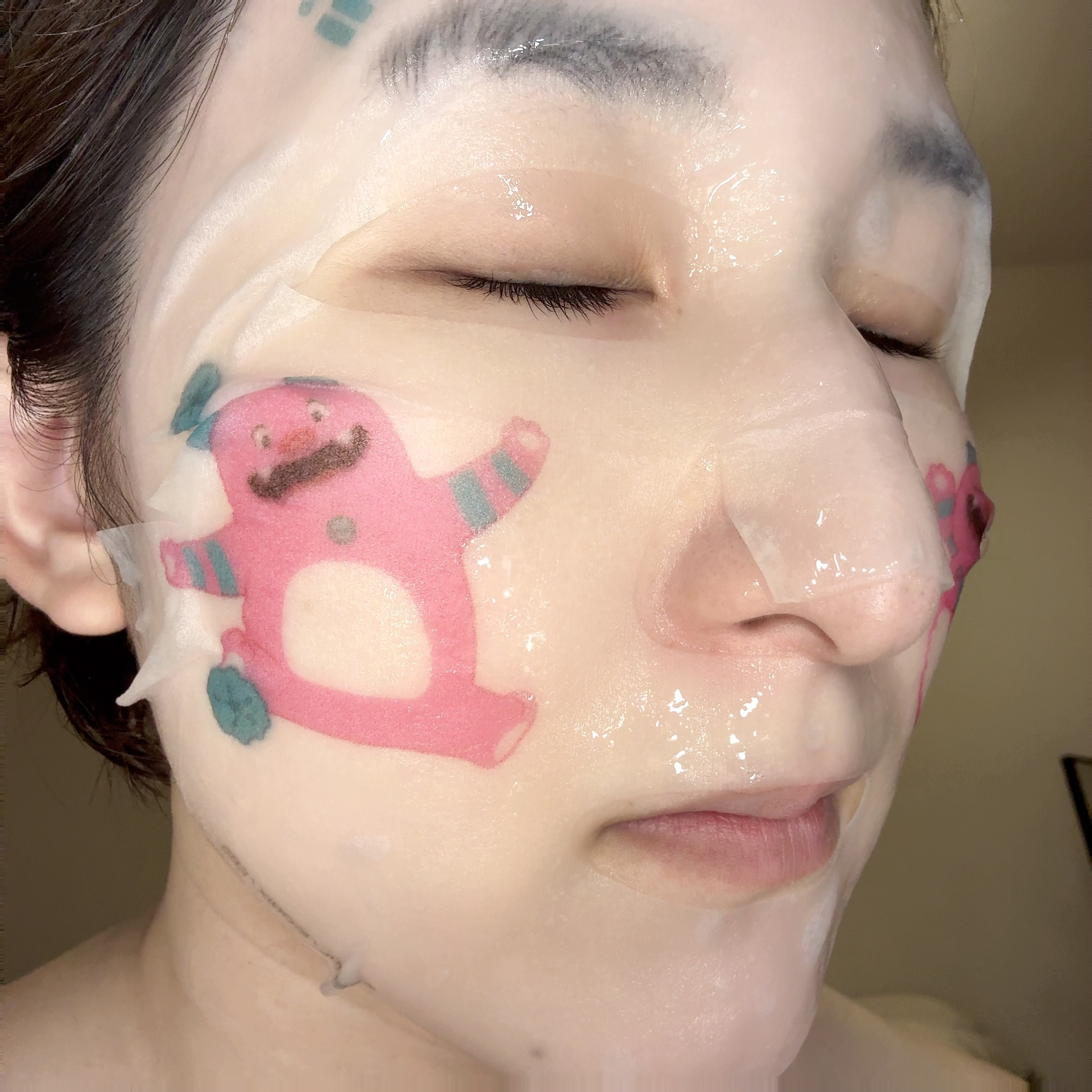 マデカッソシド エッセンシャルマスク/MEDIHEAL/シートマスク・パックを使ったクチコミ（2枚目）