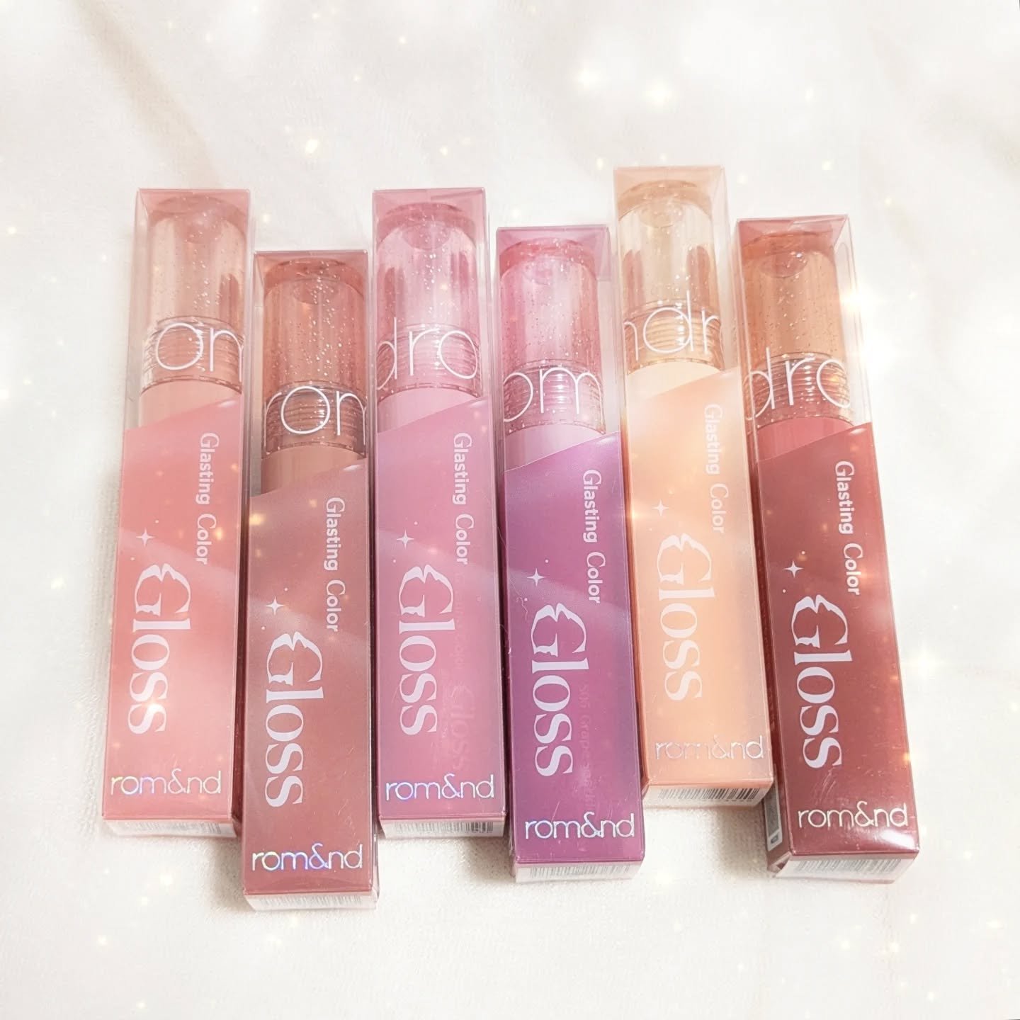 グラスティングカラーグロス/rom&nd/リップグロスを使ったクチコミ（2枚目）