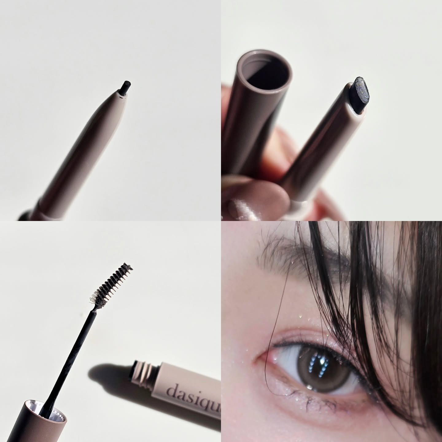 プロスリムブロウカラ/dasique/マスカラを使ったクチコミ（2枚目）