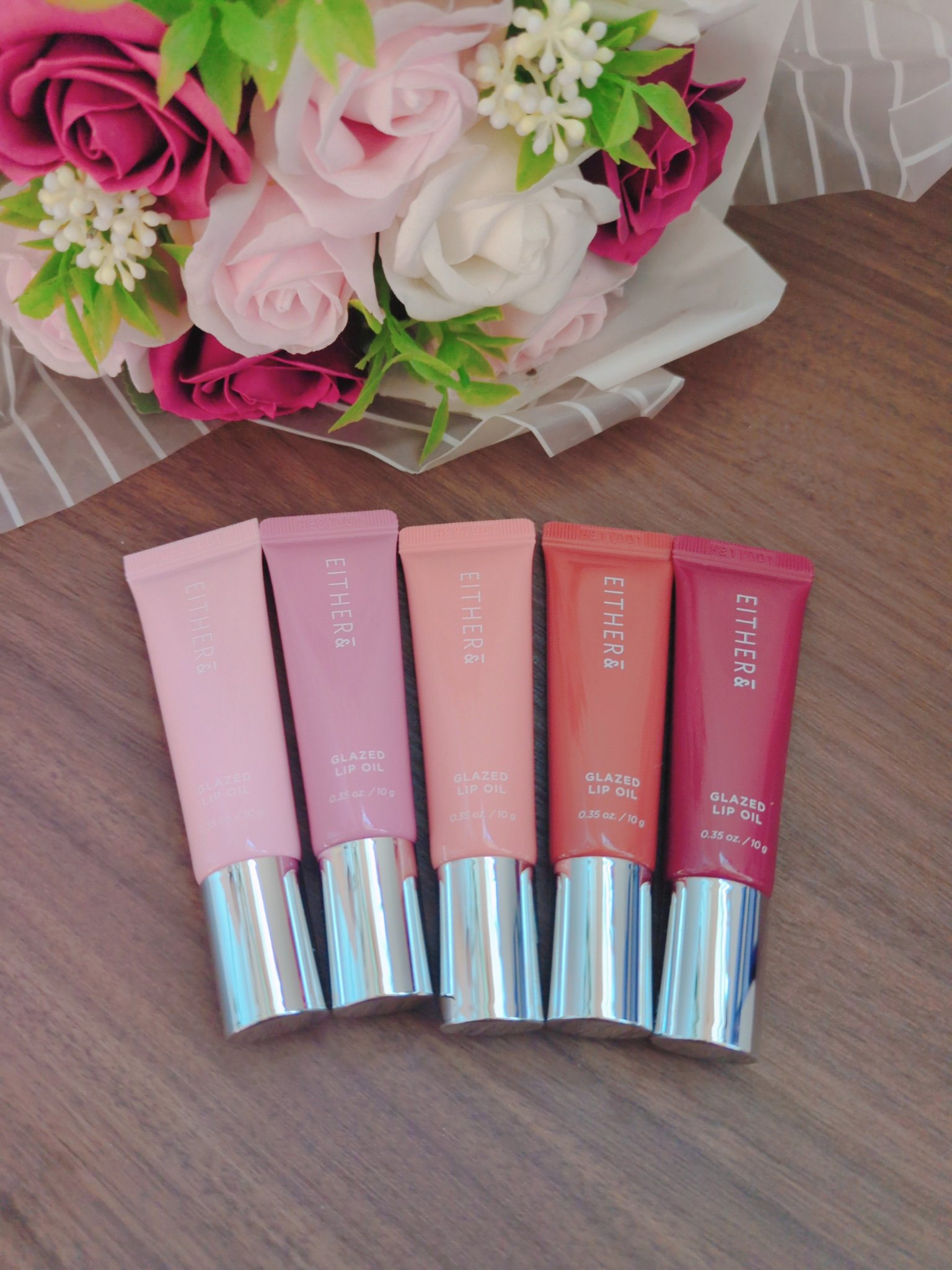 グレースドリップオイル/EITHER＆/リップオイルを使ったクチコミ（1枚目）