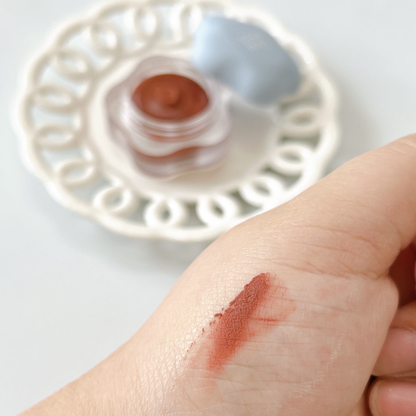 PURE FALLING MOOD LIP POT/DEAR MAY/リップバームを使ったクチコミ（3枚目）