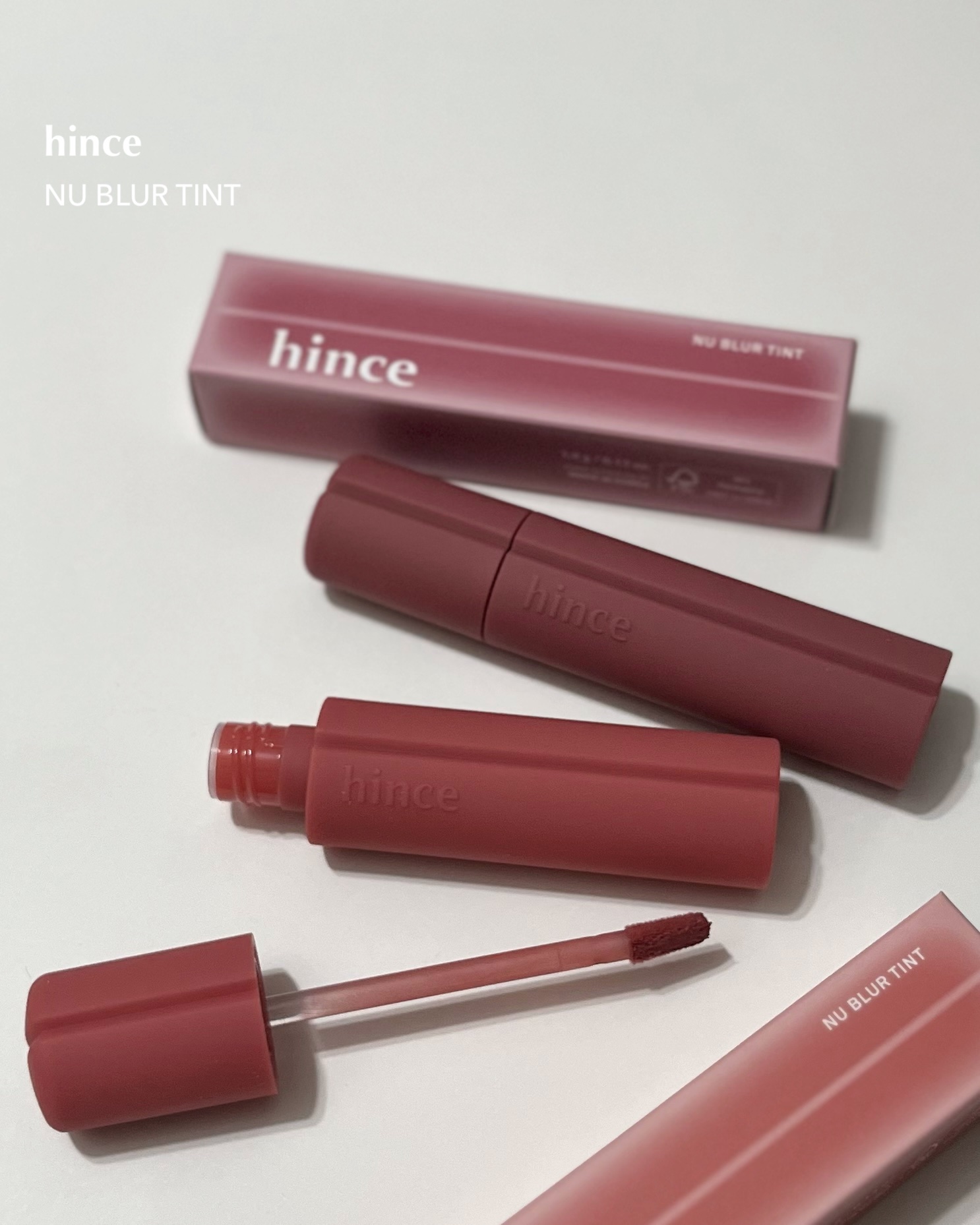 ニュー・ブラーティント/hince/リップティントを使ったクチコミ（2枚目）