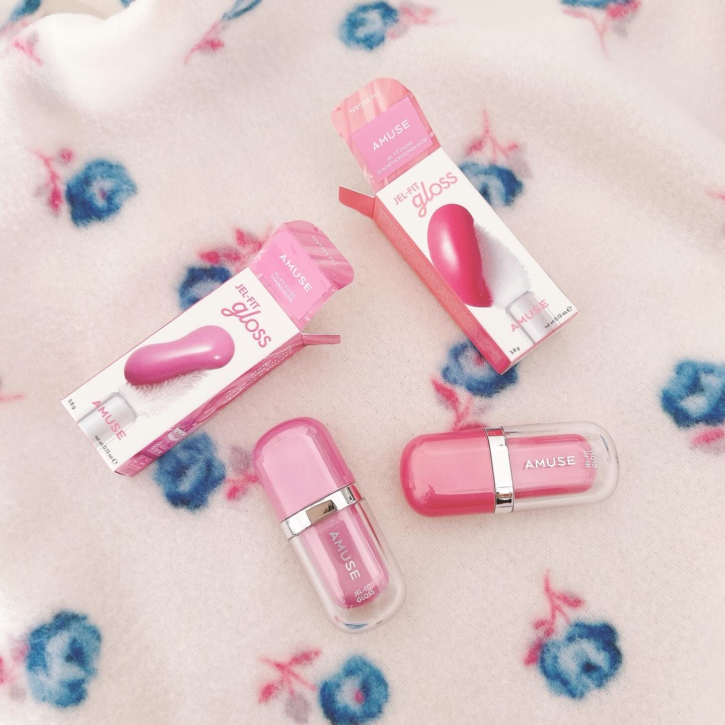 ジェルフィットグロス/AMUSE/リップグロスを使ったクチコミ（1枚目）