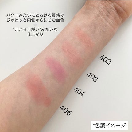 プチブール リップ&チーク 406 フェイディッドローズ/Coralhaze/口紅の画像