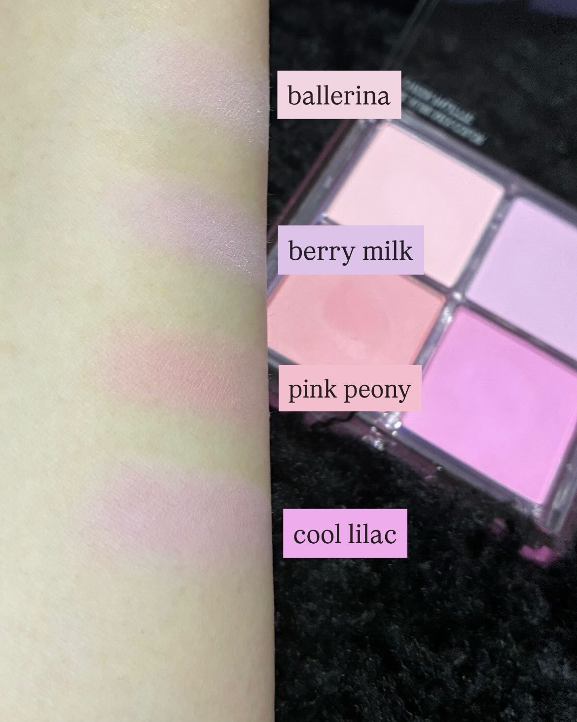 ミックスマッチチークパレット/be aube/パウダーチークを使ったクチコミ（3枚目）