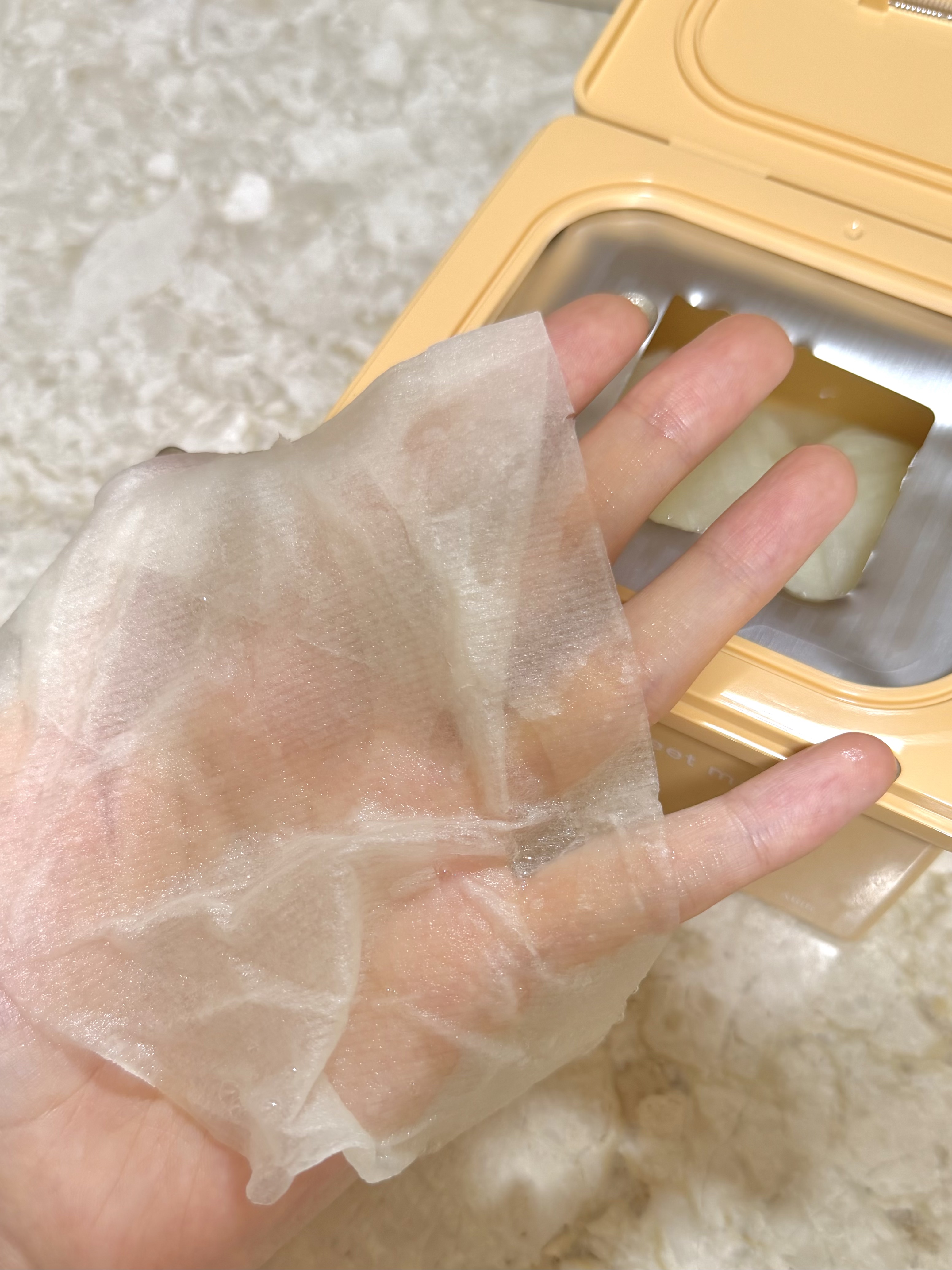 グルタチオンビタシートマスク デイリーピック/Abib /シートマスク・パックを使ったクチコミ（3枚目）