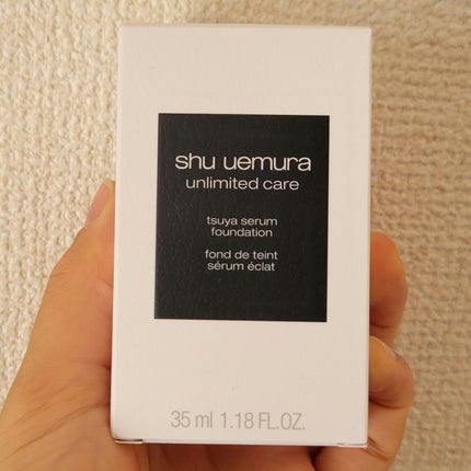 アンリミテッド ケア ツヤ セラム ファンデーション/shu uemura/リキッドファンデーションを使ったクチコミ(2枚目)