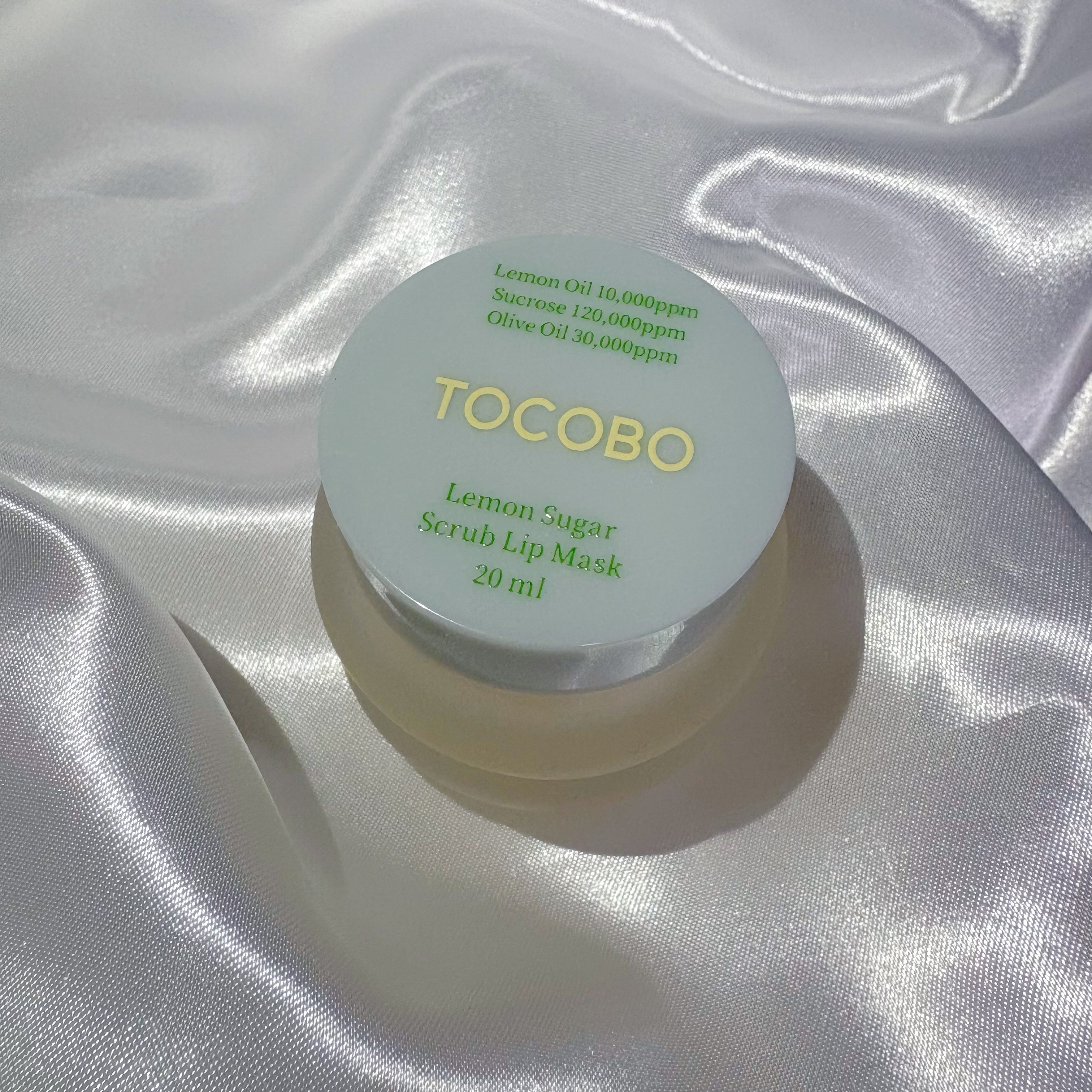 レモンシュガースクラブリップマスク/TOCOBO/リップスクラブを使ったクチコミ（1枚目）