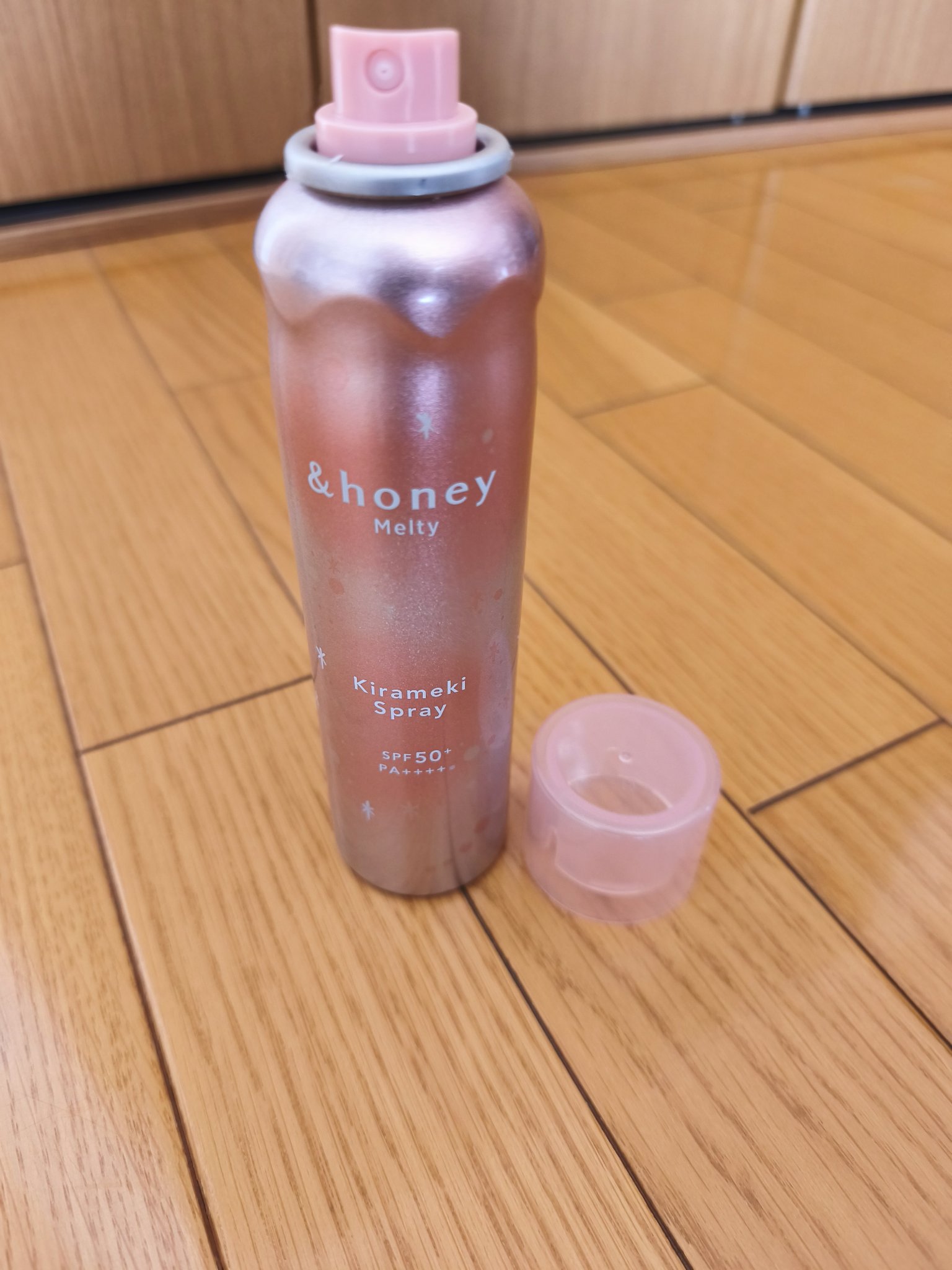  アンドハニー　メルティ　モイストリペア　キラメキスプレー/&honey/ヘアスプレーを使ったクチコミ（1枚目）
