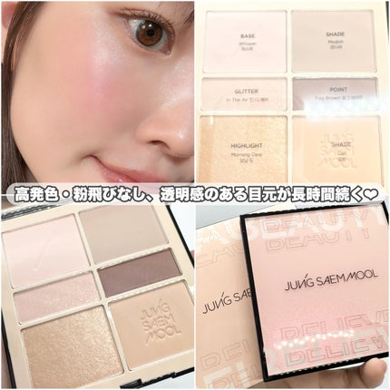 アーティストアイパレット/JUNG SAEM MOOL/アイシャドウパレットを使ったクチコミ(3枚目)