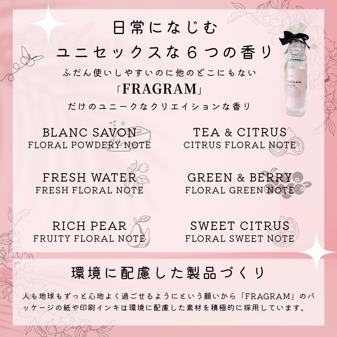 ファブリックミスト/FRAGRAM/ファブリックミストを使ったクチコミ(4枚目)