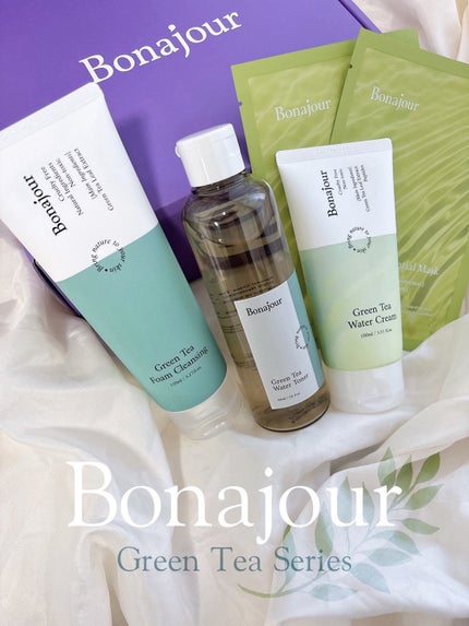 グリーンティーウォーターボム/Bonajour/フェイスクリームを使ったクチコミ(1枚目)