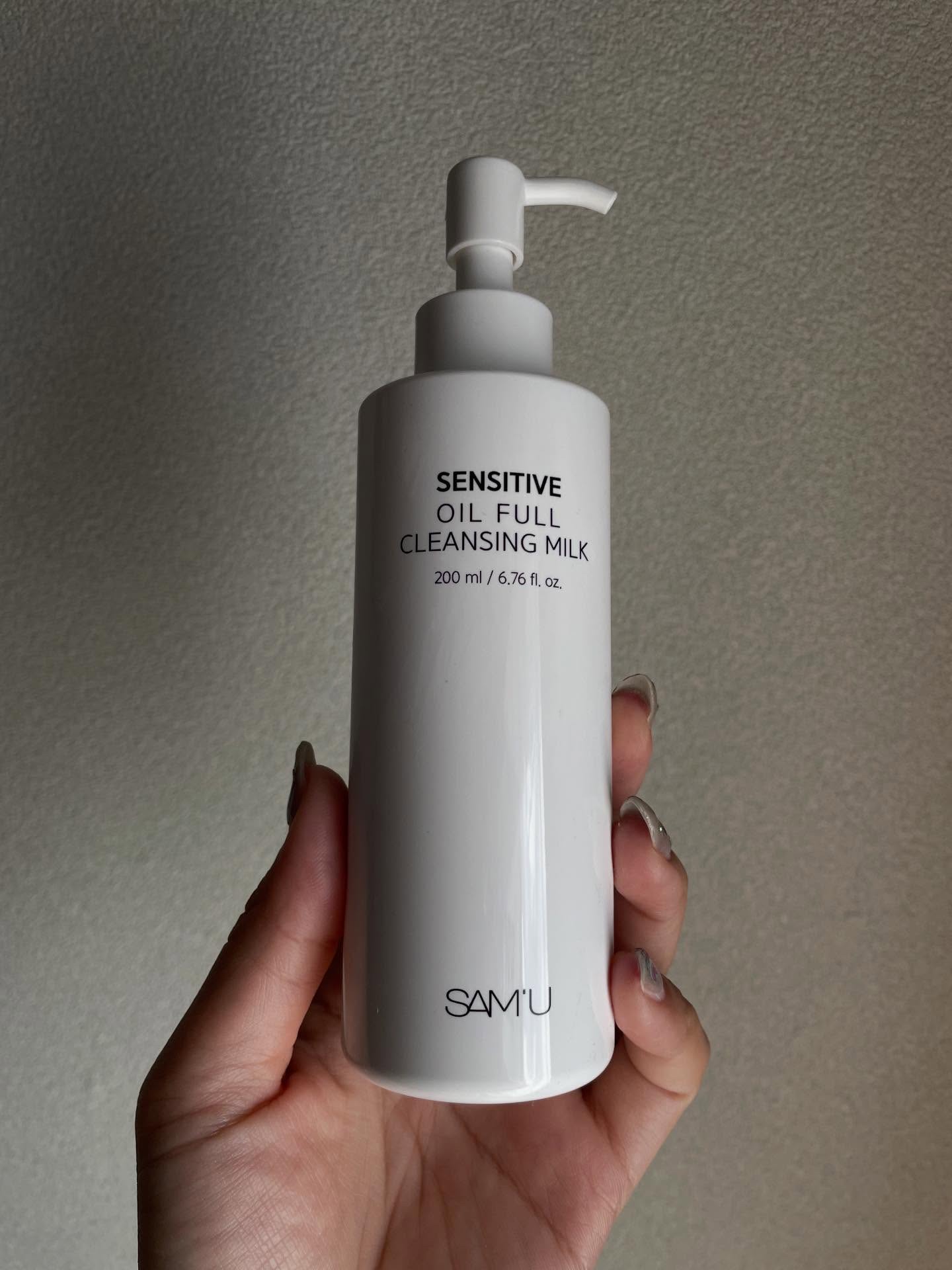 センシティブオイルフルクレンジングミルク/SAM'U/ミルククレンジングを使ったクチコミ（3枚目）