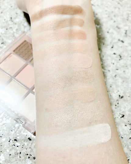 トーンオンシャドウパレット/Milk Touch/アイシャドウパレットを使ったクチコミ(3枚目)