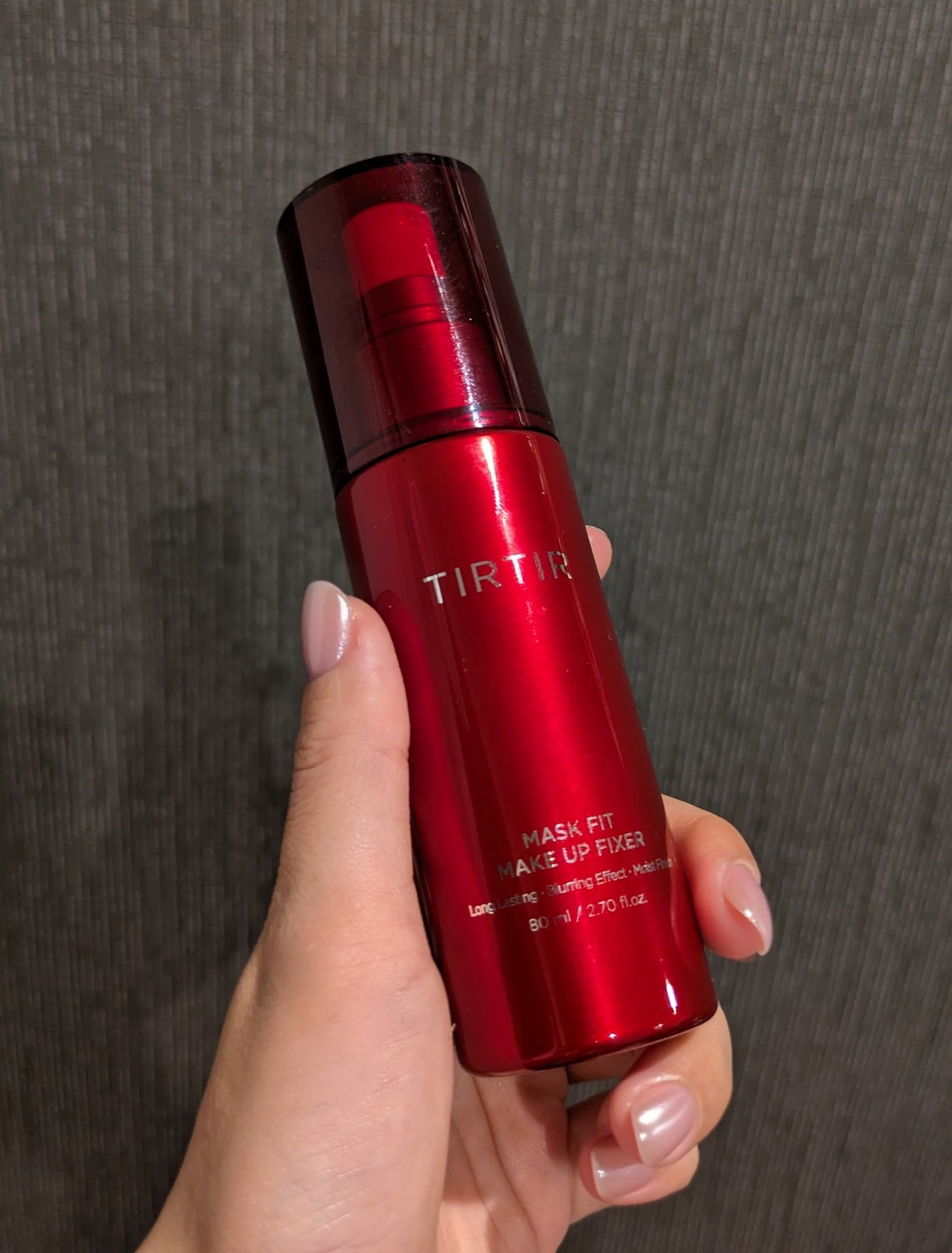 マスクフィット メイクアップフィクサー/TIRTIR(ティルティル)/フィックスミストを使ったクチコミ(1枚目)