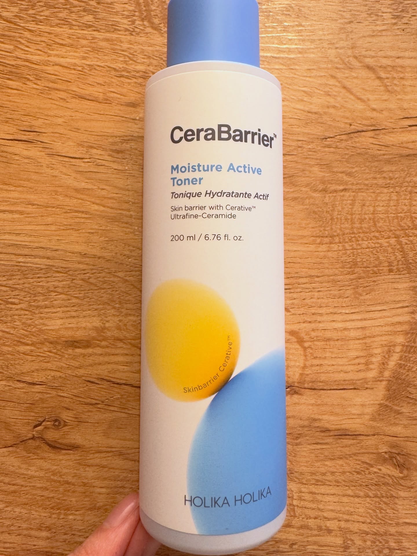 セラバリア　モイスチャーアクティブ　トナー /HOLIKA HOLIKA/化粧水を使ったクチコミ（1枚目）