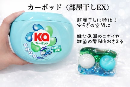 カーポッド/王子製薬/洗濯洗剤を使ったクチコミ(4枚目)