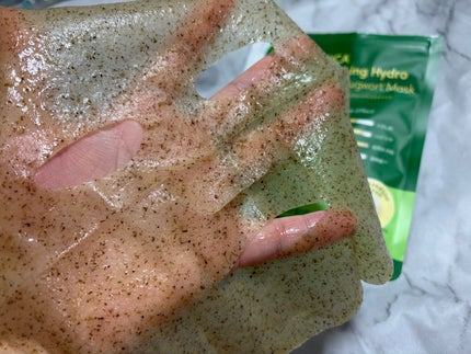 ツボクサスージングハイドロヨモギマスク/LIALUSTER/シートマスク・パックを使ったクチコミ(3枚目)