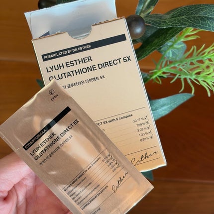 ヨエスターグルタチオンダイレクト5X/ESTHER FORMULA/美容サプリメントを使ったクチコミ(3枚目)