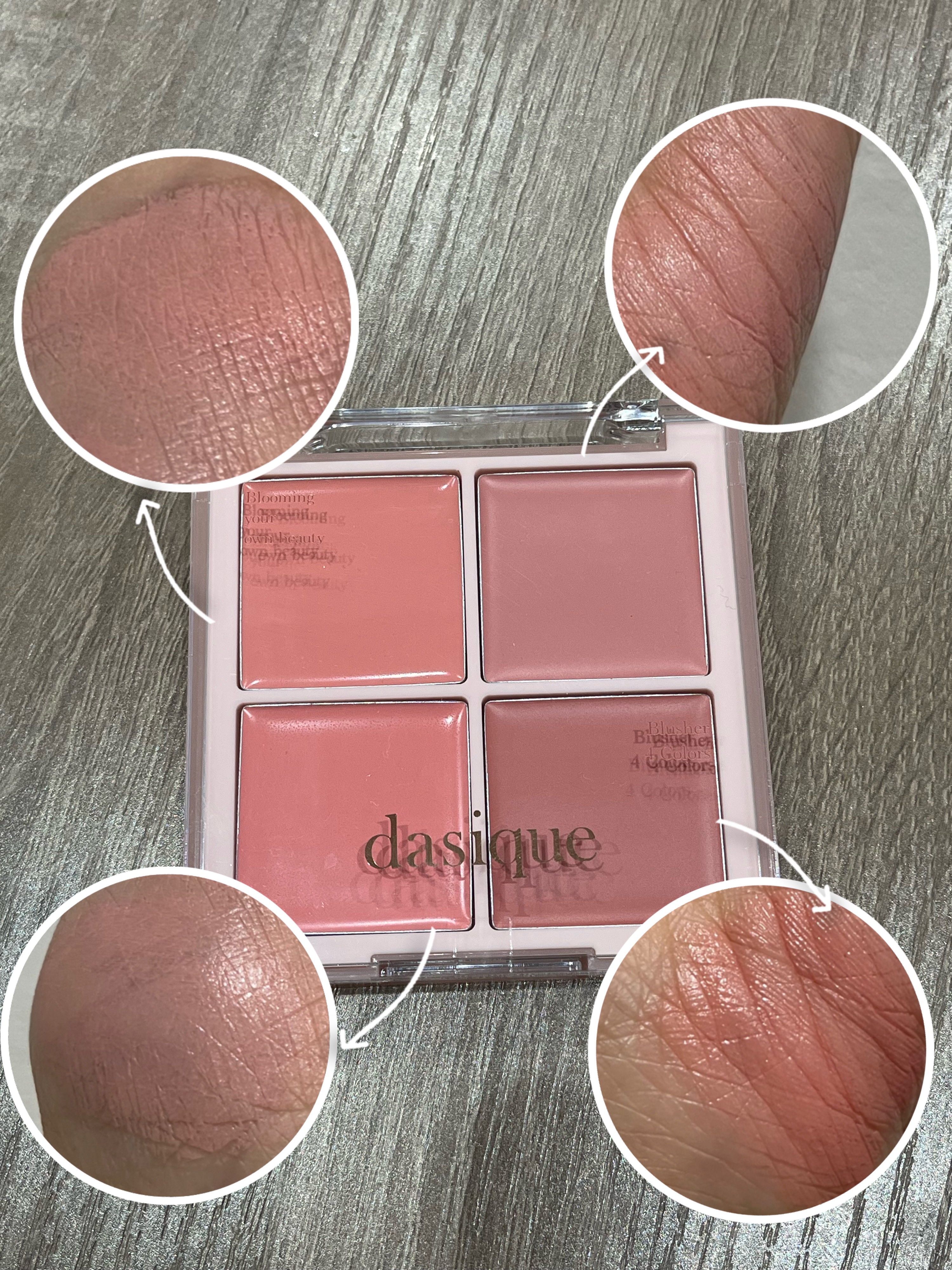 ブレンディングムードチーク/dasique/パウダーチークを使ったクチコミ（1枚目）