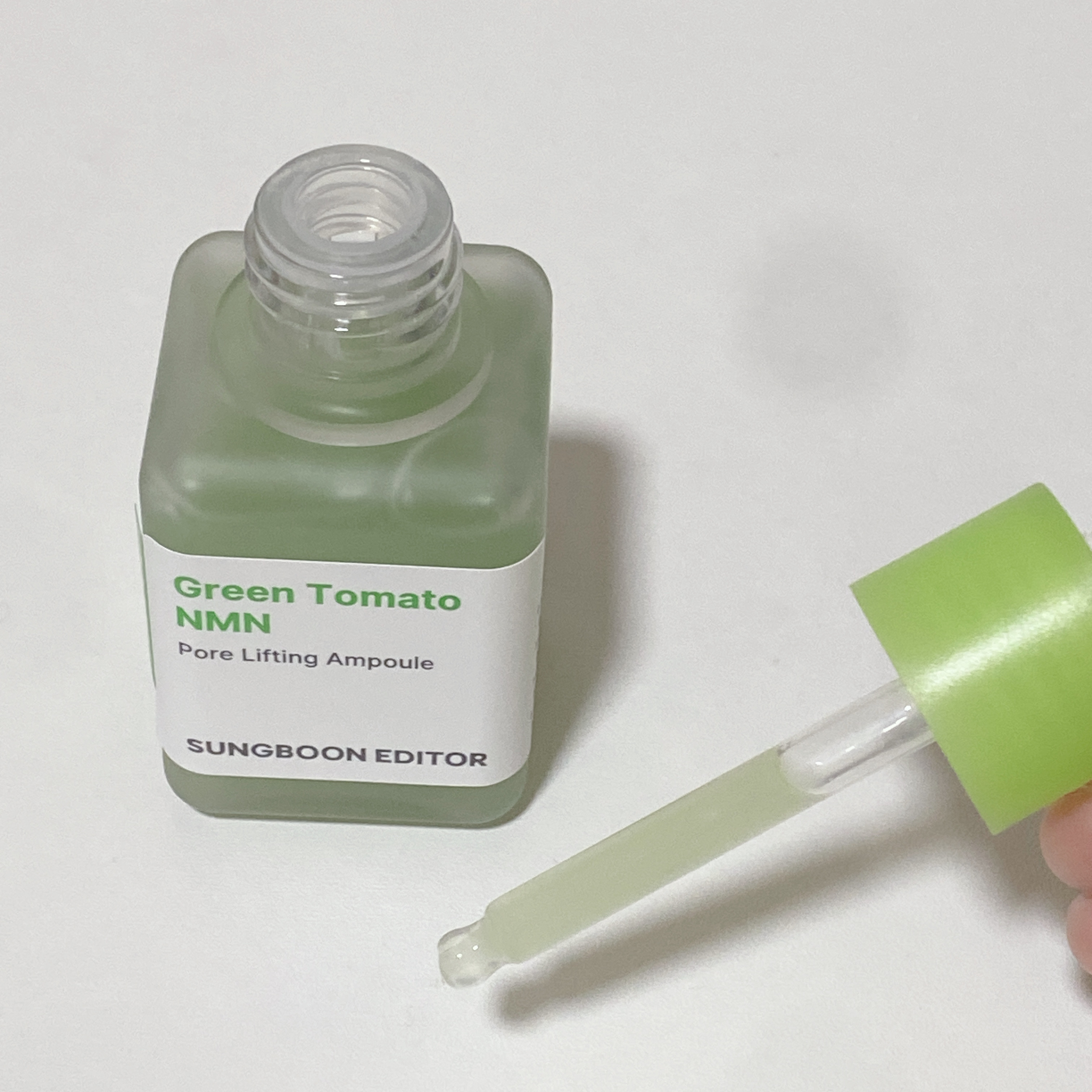 グリーントマト NMN ポア リフティング アンプル/SUNGBOON EDITOR（成分エディター）/美容液を使ったクチコミ（2枚目）