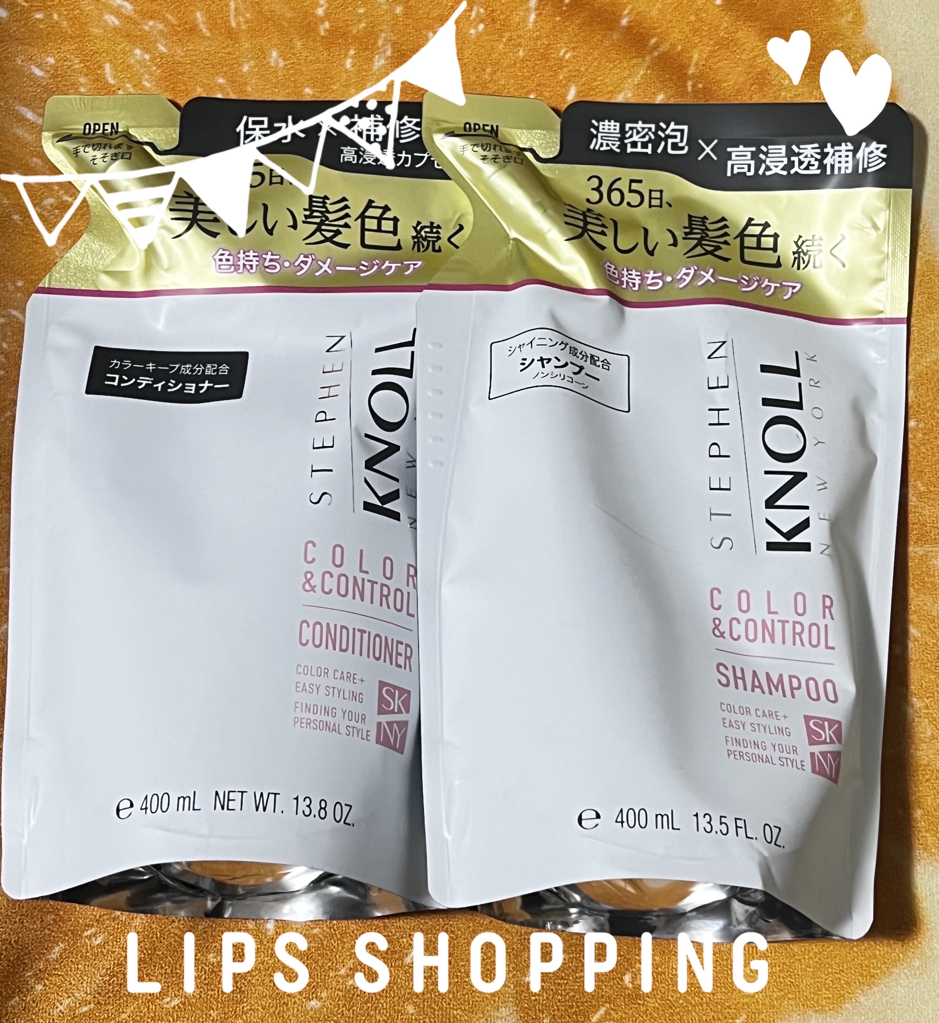 スティーブンノル ニューヨーク カラーコントロール シャンプー W/コンディショナー Wのクチコミ「 ＼髪の色落ちが気になる方に／

スティーブンノル ニューヨーク
カラーコントロール シャンプ.....」（1枚目）