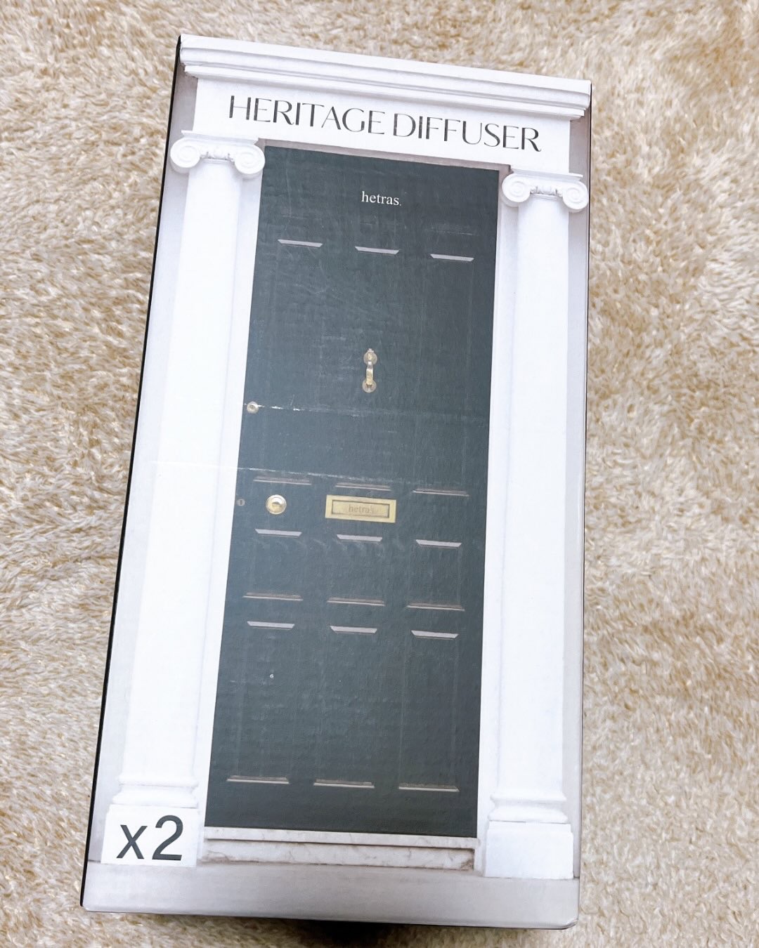ヘリテージディフューザー/hetras/ルームフレグランスを使ったクチコミ（3枚目）