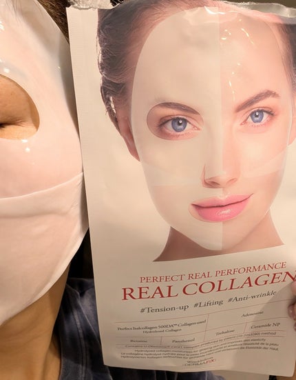 パーフェクト リアル パフォーマンス コラーゲンマスクパック /ダーマフィックス/シートマスク・パックを使ったクチコミ(3枚目)