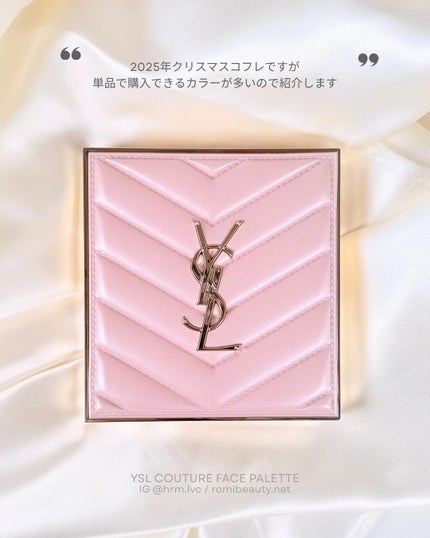 クチュール フェイス パレット/YVES SAINT LAURENT BEAUTE/パウダーチークを使ったクチコミ(1枚目)