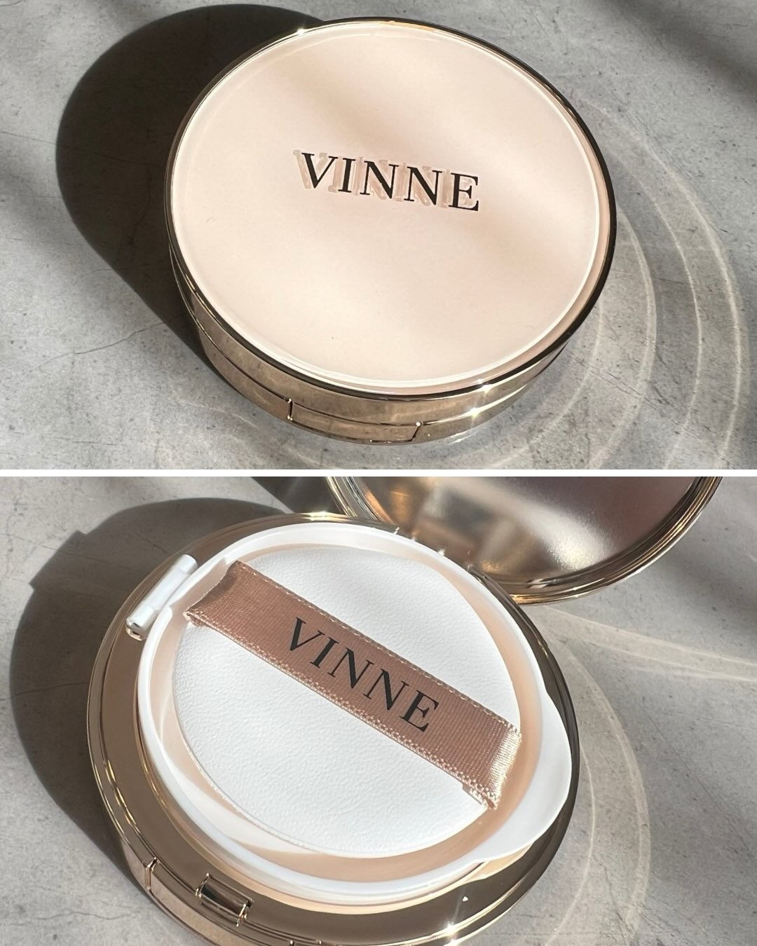 プレステージグロウスキンフィットクッション/VINNE /クッションファンデーションを使ったクチコミ（2枚目）