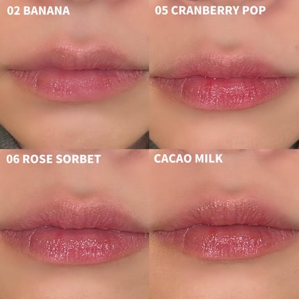 バナナリップオイル/AMUSE/リップオイルを使ったクチコミ(5枚目)