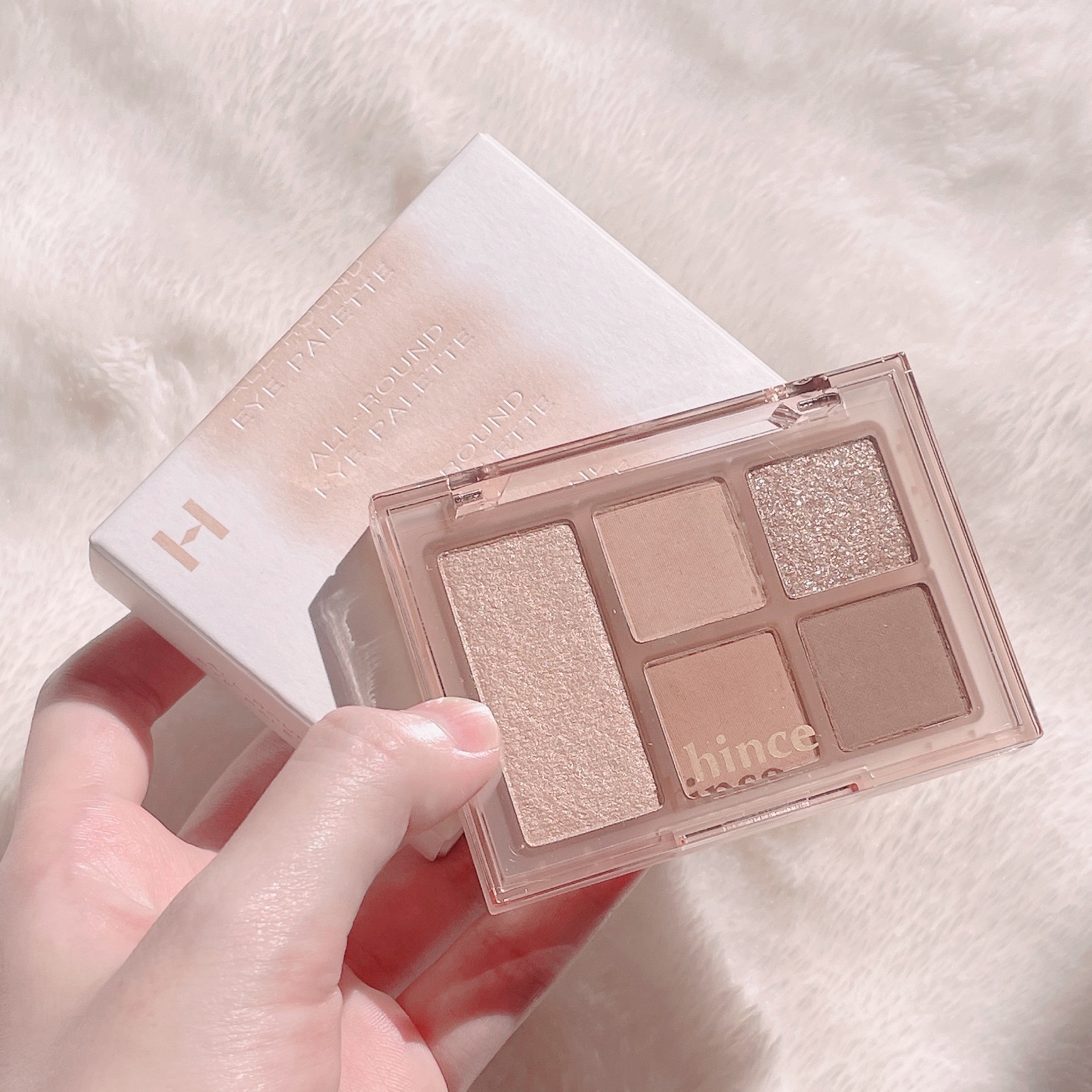 hince オールラウンドアイパレットのクチコミ「【🤎ヒンスの優秀パレット🤎】

hince　オールラウンドアイパレット

01セプテンバー

.....」（2枚目）